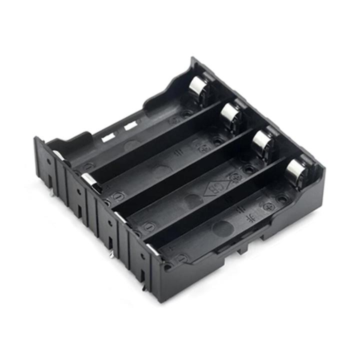 18650 Battery Case Holder Bracket Storage Holder 4x Slots for 4 Cells - 3.7 volt battery
