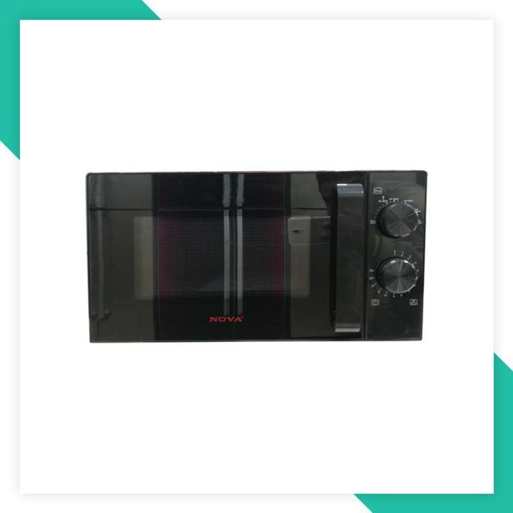 Nova Microwave Oven 20 L (Nv-1101)/OVEN//Microwave Oven -  - Black and Silver/GRILL CONVECTION MICROWAVE OVEN/Convection & Grill Micro Oven/Micro Oven