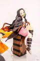 15CM Demon Slayer Kamado Nezuko Sitting Model Toy PVC Figure Toy Gift Collection Box Decoration Desktop Collection Decoration. 