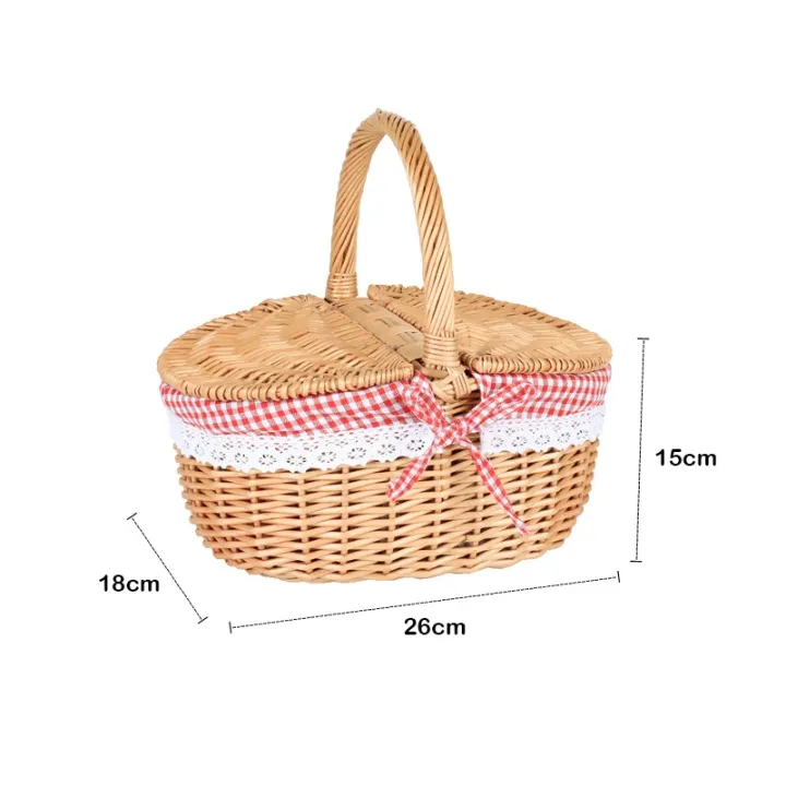 Individual%20Country%20Style%20Wicker%20Picnic%20Basket%20Hamper%20with%20Lid%20and%20Handle%20&%20Liners%20for%20Picnics,%20Parties%20and%20BBQs%20-%20Image%207