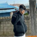 Fashion Winter Autumn Knitted Cardigan Korea Men's Casual Sweater Coat Long Sleeve Knitwear Loose Zippers Cardigans Male Sweater.