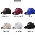 Baseball Cap Snapback Hat Sun Hat M Letter Cap Fitted Cap Hats For Men Women. 