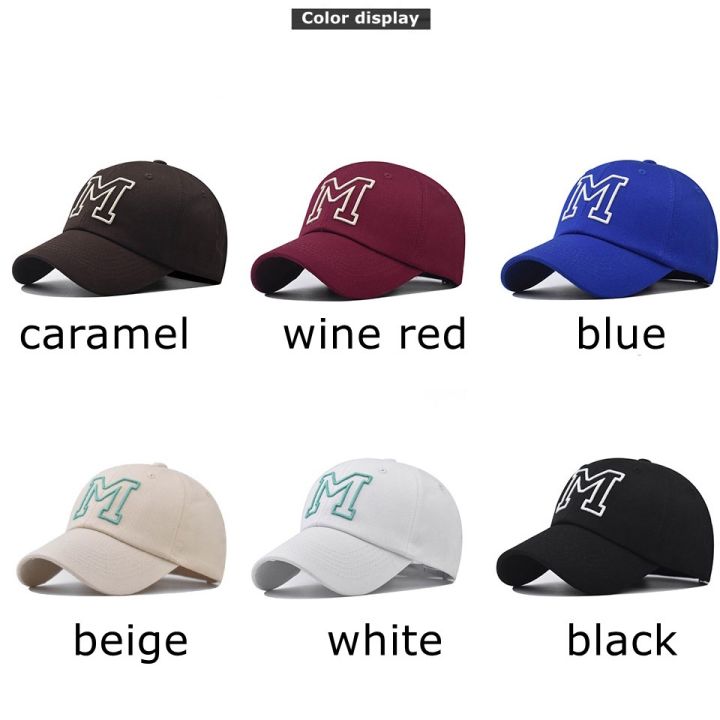Baseball%20Cap%20Snapback%20Hat%20Sun%20Hat%20M%20Letter%20Cap%20Fitted%20Cap%20Hats%20For%20Men%20Women%20-%20Image%204