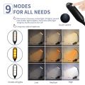 USB Rechargeable Book Light 14 LED Reading Light 3 Color Temperatures Portable Flexible Easy Clip Bedside Night Reading Lamp.