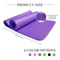 Goglor 10mm Extra Thick Yoga Mat Premium Anti-slip Sports Gym Exercise Mat. 