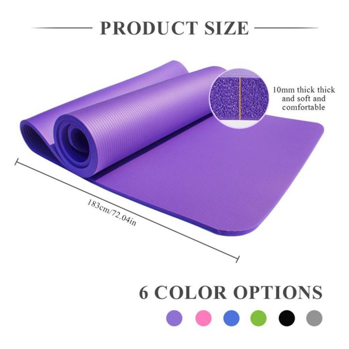 Goglor%2010mm%20Extra%20Thick%20Yoga%20Mat%20Premium%20Anti-slip%20Sports%20Gym%20Exercise%20Mat%20-%20Image%203