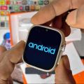 Ultra S9 5G Android Smartwatch Rom With Dual Camera Android Watch Mobile Watch Mobile Ghori Whatsapp Facebook Tiktok Imo 2.02 inch Display Buit in Wifi Sim Supported Smartwatch.