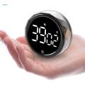 Digital Timer Volume Adjustable Timer Suction Mute Stopwatch 2 Modes. 