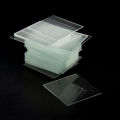 100pcs Square Rectangle Glass Slide Microscope Coverslips Transparent Blank Slides Microscope Cover Slip.