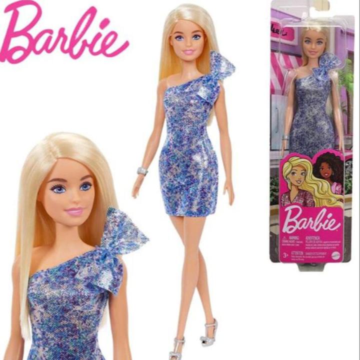 Babrie T7580 Glitz Doll Assortment Barbie Blonde Hair Blue Eyes