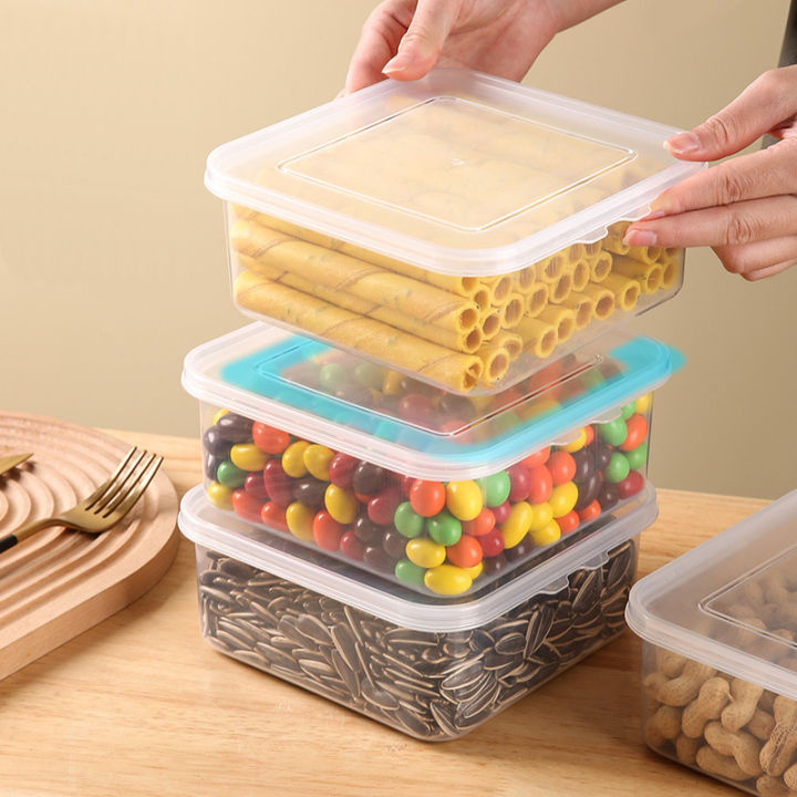 1/2Pcs%20Multi%20Functional%20Transparent%20Sealed%20Fresh-keeping%20Box%20Set%20Plastic%20Moisture-proof%20Food%20Storage%20Box%20-%20Image%206