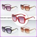Frameless Sunglasses For Woman Summer Gradient UV Protection Sunglasses With Diamonds Vintage Personality Sun Glasses. 
