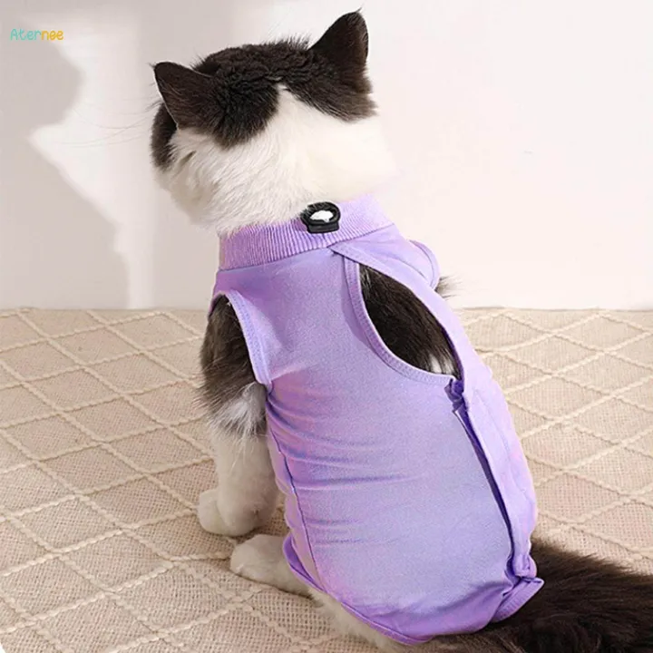 Cat%20Recovery%20Suit%20Outfits%20Prevent%20Licking%20Pets%20Clothes%20for%20After%20Spay%20Kitten%20S%20-%20Image%203