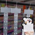 12 Holes Snacks Storage Display Hanger Necklace Hairband Clip Hook With S-shaped Hook Multifunction Supermarket Hanging Strips Foldable Store Food Hook. 