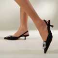 New Classical Fashion Ladies Famous Designer High Heels Girls Wear Resistant Comfortable Heeled Sandals.