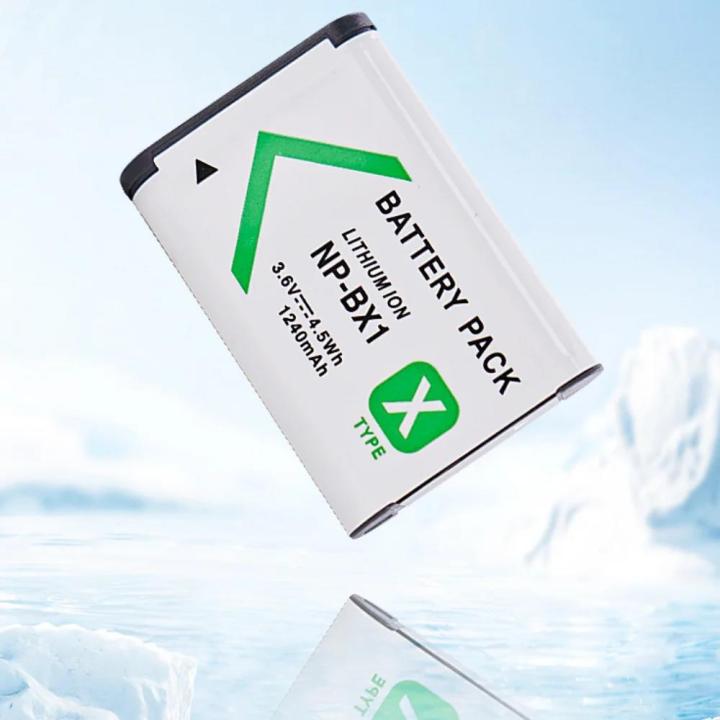 1240mAh%203.6V%20NP-BX1%20Battery%20Suitable%20for%20Sony%20RX100%20H400%20RX1R%20HX300%20HX400%20HX50%20M6%20M7%20X3000R%20X3000%20AS300%20WX350%20Camera%20Battery%20-%20Image%202