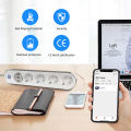 Wifi Smart Power Strip 4 EU Outlets Plug with 3 USB Charging Port Timing App Voice Control Work with Alexa Google Home Maximum current: 2400 W (240 V / 10 A).