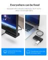 USB HUB 4 Port USB 3.0 Hub Splitter With 5V Micro USB Power Port 30cm cable Multiple for Computer Laptop PC Accessories(USB HUB 30CM).
