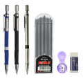 2.0mm Mechanical Pencil Set 2B Automatic Pencils with Color/Black Lead Refills for Draft Drawing, Writing, Crafting, Art Sketch.