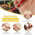 Handy Manual Seed Sower, Mini Seed Spreader, Dibber and Widger Seed Planter Tool. 