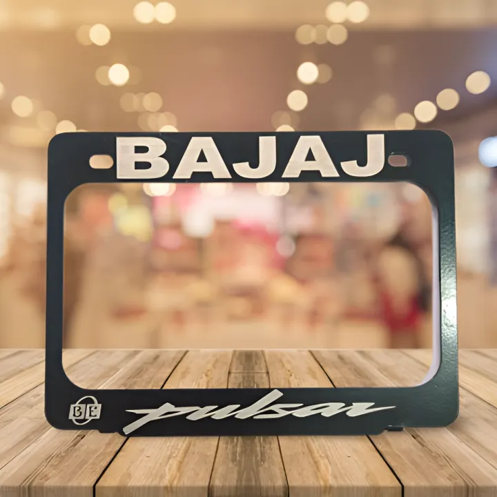Bajaj Pulsar Bike Number Plate/License Plate Frame Or Holder