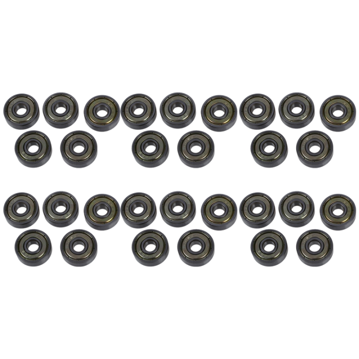 Uxcell 10 Pack 607Z Deep Groove Ball Bearings - 7mm X 19mm X 6mm Single Row Metal Bearings For Motors & Wheels - View #8