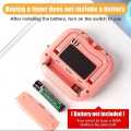 LED Counter Display Alarm Clock Manual Electronic Countdown Sports Magnetic Digital Timer Kitchen Cooking Shower Study Stopwatch. 