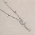 1pc Rhinestone Dangle Belly Button Ring With Waist Chain Drop Pendant Navel Piercing Stainless steel for Women Body Jewelry. 