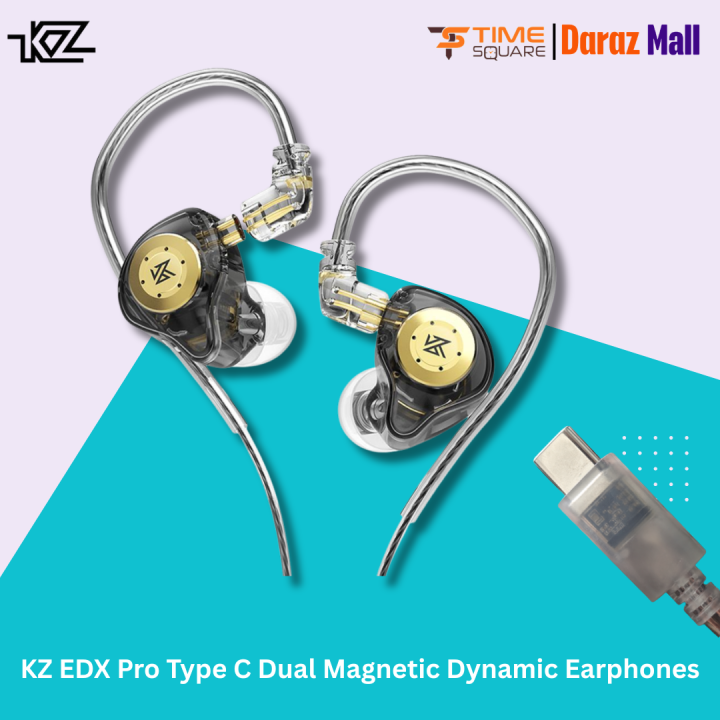 KZ%20EDX%20Pro%20Type%20C%20Dual%20Magnetic%20Dynamic%20Earphones%20with%20Mic%20-%20Image%202