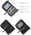 Good sale mens small casual travelling cards holder coin purse pu leather zipper wallets for men.