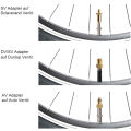 Bike Pump Adapter, DV AV SV Valve Adapter for Bicycle (24Pcs). 