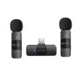 Boya BY-V20 USB-C ports Ultracompact 2.4GHz Wireless Microphone System.