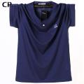 Plus Size 5XL 6XL Men Big Tall T-shirt Short Sleeves Oversized Tshirt Cotton Male Large Top Tee Summer Elastic Force Clothes Men. 