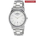 Titan Neo White Dial Analog Watch For Men - 1767SM01. 