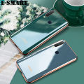 Phone Case Vivo Y12 Back Cover Silicone Soft Cases Electroplated Avocado Green Glitter Full Protector Phone Cases Vivo Y12 Case.