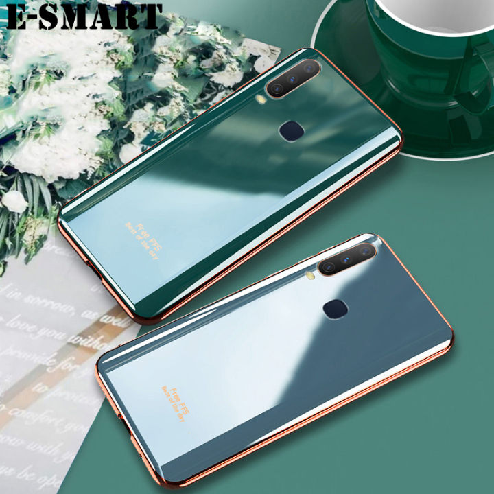 Phone%20Case%20Vivo%20Y12%20Back%20Cover%20Silicone%20Soft%20Cases%20Electroplated%20Avocado%20Green%20Glitter%20Full%20Protector%20Phone%20Cases%20Vivo%20Y12%20Case%20-%20Image%202