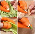 Silicone Vegetable And Fruits Thumb Cutter Finger cutter 6 in 1.
