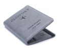Elastic Band Leather Passport Cover Blocking For Cards Travel Passport Holder Wallet.. 