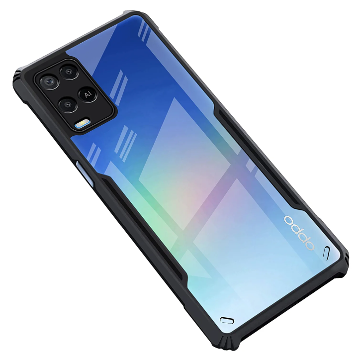 For%20Oppo%20A54%204G%20Edge-Reinforced%20Shockproof%20Cushion%20Back%20Clear%20Hybrid%20Transparent%20Hard%20Cover%20Casing-EFH%20-%20Image%202