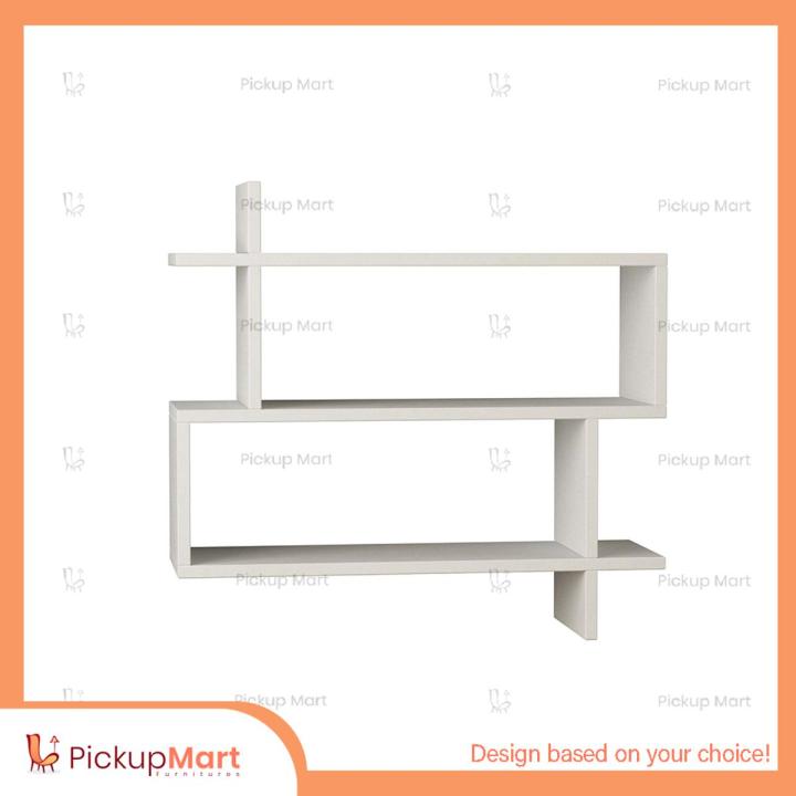 Laminated Board Book Shelf Showpiece Rack Living Room furniture BS - 57 ...