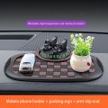 Car Dash Grip Pad, 360 Degree Rotating Car Phone Holder, Dashboard Mat Anti Slip, Car Accessories Dashboard Grip, Multifunctional Anti Shake Waterproof Dashboard Pad, Sunglasses Holder for Dashboard. 