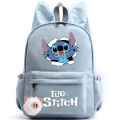 Cute Disney Lilo Stitch Backpack for Girl Boy Student Teenager Rucksack Women Casual School Bags Travel Rabbit Ears Mochila. 
