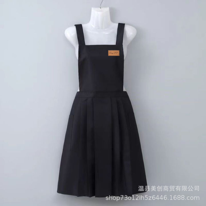 Fashionable%20plated%20dress%20style%20waterproof%20kitchen%20apron%20for%20kitchen%20gardening%20painting%20etc%20or%20shop%20-%20Image%203