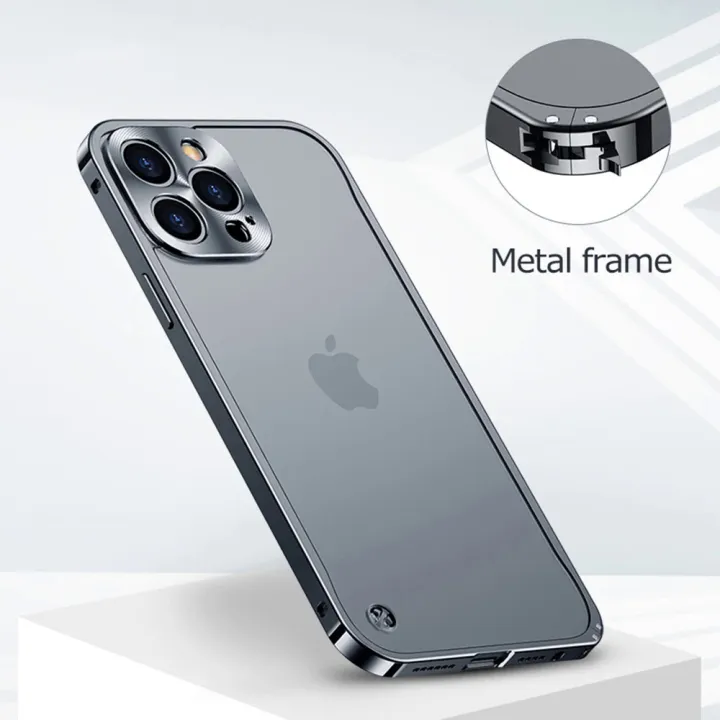 11 Pro Iphone 12 Metal Frame Phone Case 11 Pro Max Iphone 11 Case