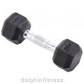 Hex dumbbells' 2.5 KG 1PCS-BLACK. 