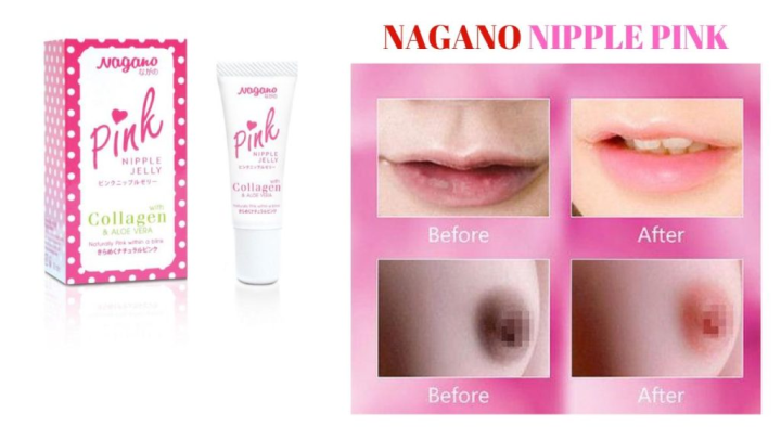 NAGANO%20PINK%20Jelly%20Lips%20Nipples%20Vitamin%20E%20Collagen%20Aloe%20Vera%20Whitening%20Tint%2010g%20-%20Image%203