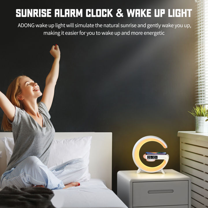 15W%20Multifunction%20Wireless%20Charger%20Pad%20Stand%20Speaker%20TF%20RGB%20Night%20Light%20Fast%20Charging%20Station%20for%20iPhone%20Samsung%20Xiaomi%20Huawei%20-%20Image%205