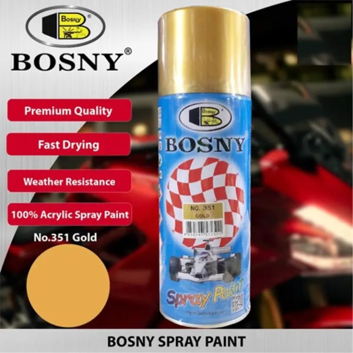 Golden Color Spray Bosny code 351