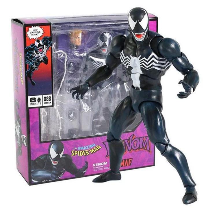 Mafex%20088%20Marvel%20Spider-Man%20Venom%20Comic%20Ver.%20Re-Release%20Action%20Figure%20Anime%20The%20Amazing%20Spiderman%20Collectible%20Toys%20Gifts%20-%20Image%202
