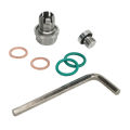 Self Tapping Oil Pan Thread Repair Set, Oversize Piggyback Drain Plug Easy To Install for Car. 